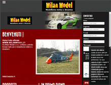 Tablet Screenshot of modellismomilano.com